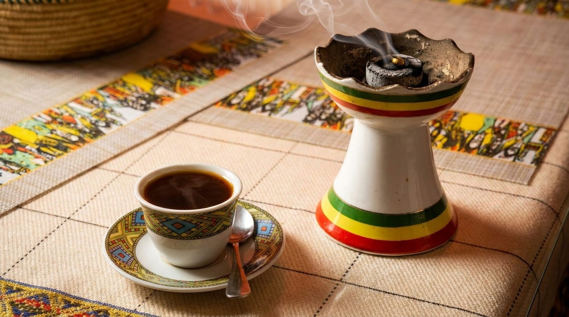 Ethiopian Coffee and Tea Ceremony